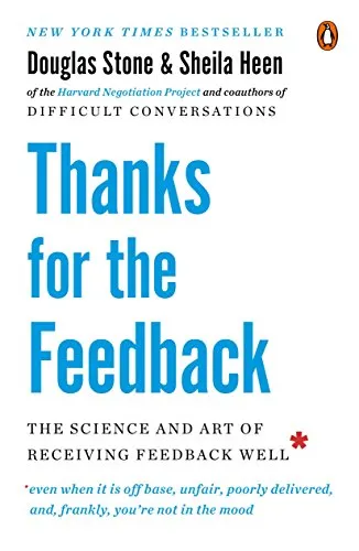 thanks for the feedback book cover