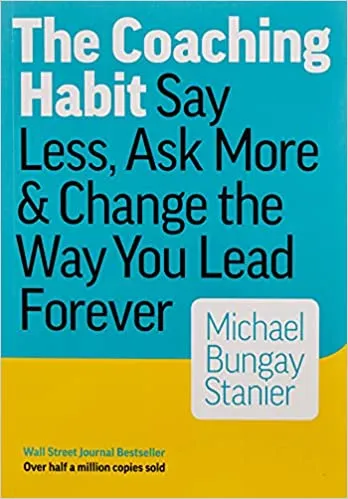 coaching habit book cover